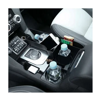 4шт Чехол-органайзер для двери автомобиля для Land Rover Discovery 4 LR4 2013-2016 Многофункциональный лоток для телефона, подстаканник для хранения