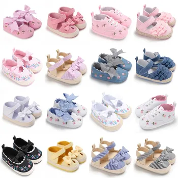 Детская обувь Prewalker, детская обувь 0-18 месяцев, Весенне-осенняя обувь для прогулок New Baby Princess на мягкой подошве